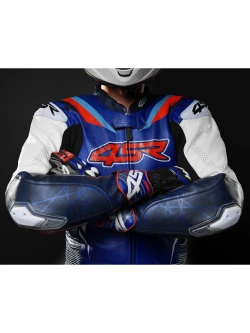 Kombinezon motocyklowy dwuczęściowy 4SR RR AR niebieski