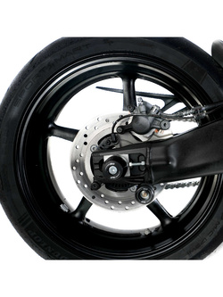 Slidery wahacza R&G Racing Yamaha (wybane modele) z rolkami APEX Cotton Reels czarne