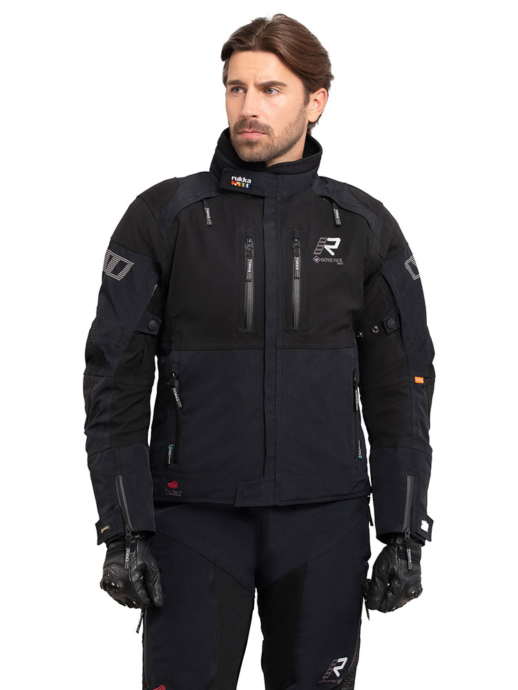 Kurtka motocyklowa tekstylna Rukka Armageddo-R czarna
