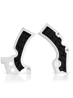 Osłony ramy Acerbis X-Grip Kawasaki KX 450 F (09-18) czarno-białe