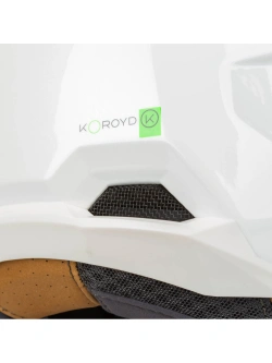 Kask adventure Klim X1 Alpha biało-srebrny