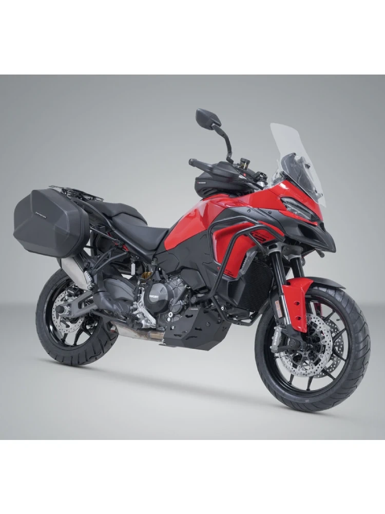 Zestaw: kufry boczne + stelaże ABS Aero System SW-Motech Ducati Multistrada V2/ S (12,13,14) (24-)