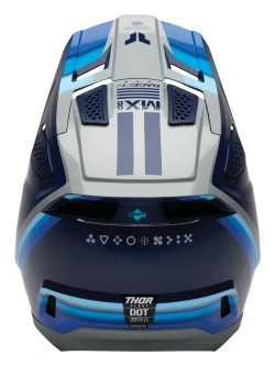 Kask enduro Thor Fleet niebieski