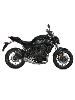 Pełny układ wydechowy (Delta Race) MIVV do Yamaha MT-07 (14-20) srebrny