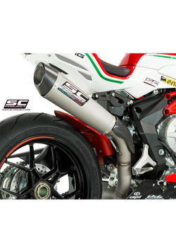 Tłumik stożkowy - Wysoka pozycja (Wersja wyścigowa) Slip-On SC-Project do MV Agusta F3 675 / 800 [11-17]