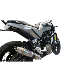 Tłumik G.P.R Deeptone Inox [Slip-on, Stainless Steel] - Husqvarna Vitpilen 401 [20] e4