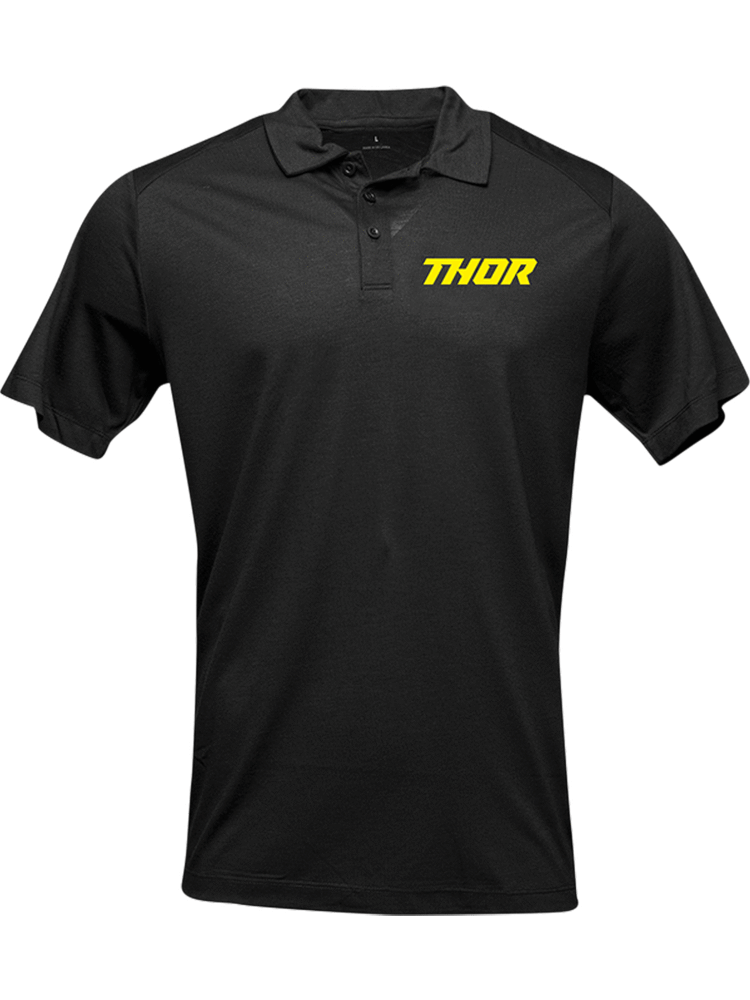Koszulka polo Thor Loud S9 czarna