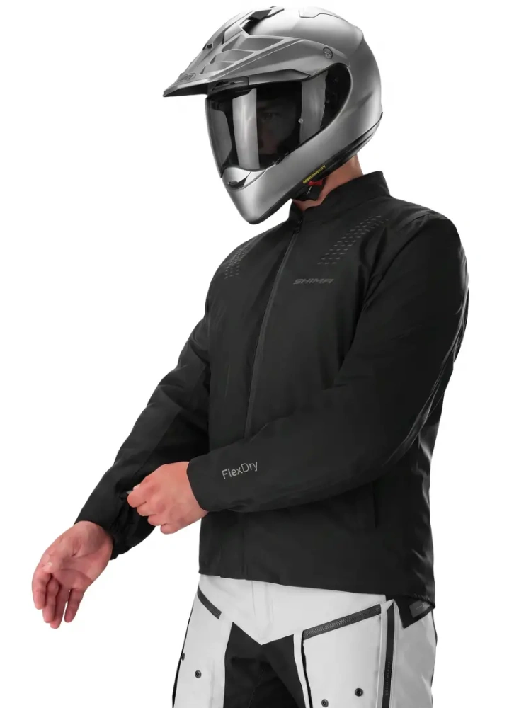 Kurtka motocyklowa tekstylna Shima Hero 3.0 G2 szaro-czarna