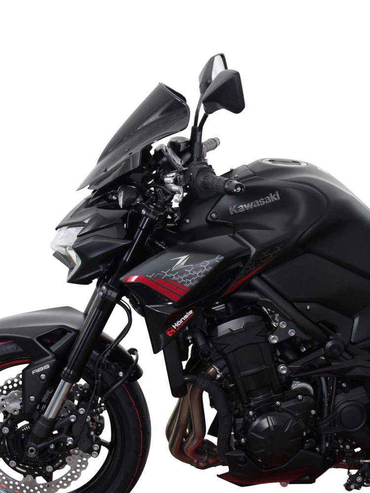 Szyba motocyklowa MRA Racing "NRN" Kawasaki Z 900 (20-) czarna