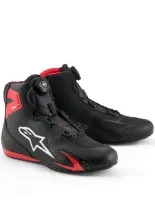 Buty motocyklowe Alpinestars Celer czarno-czerwone