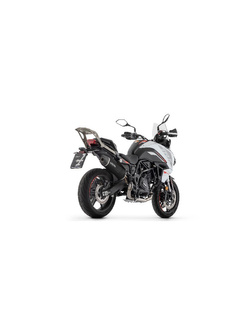 Tłumik motocyklowy Arrow Indy Race Evo z homologacją Benelli TRK 702/ X (23-) aluminowy, czarny