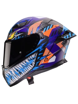 Kask integralny Caberg Drift Evo II Crok czarno-szaro-czerwony