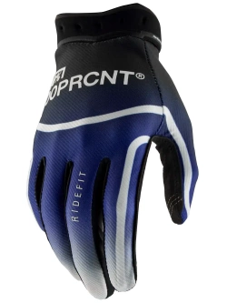 Rękawice cross 100% Ridefit niebieskie