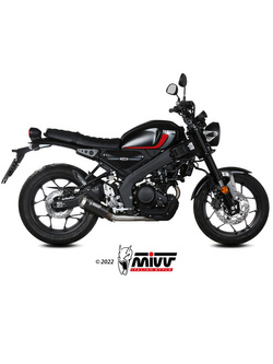 Pełny układ wydechowy (MK3) MIVV do Yamaha XSR 125 (22-) czarny