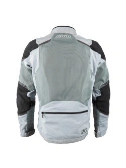 Kurtka motocyklowa tekstylna Klim Baja szaro-czarna
