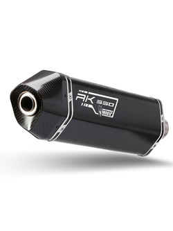Pełny układ wydechowy (Speed Edge) MIVV do Yamaha T-Max 530 (17-19) / 560 (20-21) czarny
