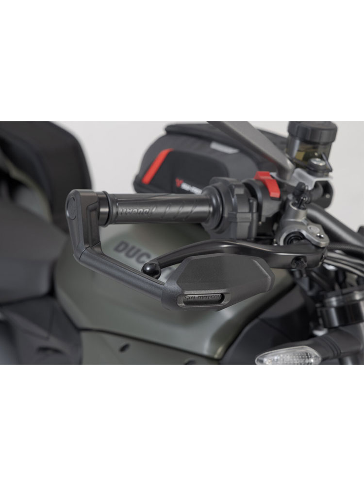 Osłony klamki hamulca i sprzęgła z osłoną przed wiatrem SW-Motech Aprilia Tuono 660 Factory (25-)/ Ducati Streetfighter V2/ Triumph Daytona 660