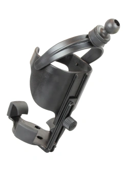 Samopoziomujący uchwyt na napoje RAM XL z mocowaniem na zbiorniczek hamulca/sprzęgła [pojemność: ok. 0.95 L]