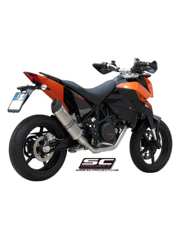 Tłumik (Pełny system 1-1) OWAL SC-Project do KTM 690 DUKE R [08-11]