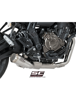 Pełny układ wydechowy 2-1, SC-Project Conic 70's Stainless steel - Yamaha Tracer 700 [16-20]