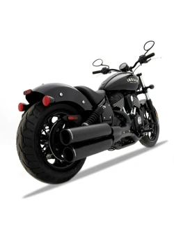 Tłumiki motocyklowe Rinehart Racing 4" do modeli Indian Chief czarne