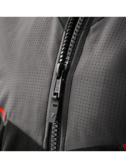 Kurtka motocyklowa tekstylna Rebelhorn Hiflow V czarno-szaro-czerwona