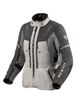 Kurtka motocyklowa damska tekstylna REV’IT! Sand 5 H2O szara