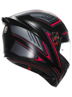 Kask integralny AGV K1 S Sling różowo-czarny matowy