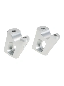 Podwyższenie kierownicy Hepco&Becker BMW R nineT Scrambler (16-23) [25 mm w górę, 23 mm w tył] srebrne