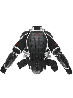 Zbroja motocyklowa Spidi Warrior Jacket czarno-biała