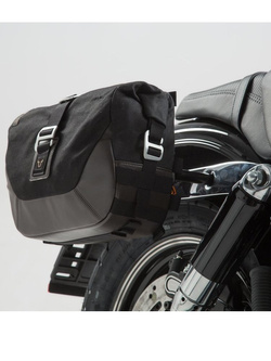 Zestaw sakw bocznych LEGEND GEAR LC2 Black Edition ze stelażami do HARLEY-DAVIDSON Dyna Wide Glide (FXDWG) (09-17) [pojemność: 2 x 13,5 L]