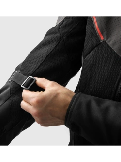 Kurtka motocyklowa tekstylna Rebelhorn Hiflow V czarno-szaro-czerwona