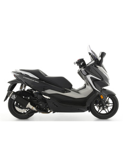 Tłumik Arrow Urban [Aluminium "Dark" + Nichrom "Dark"] - Honda SH 350 / Forza 350 [21-22]