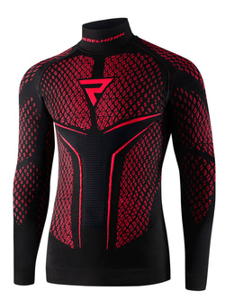 Bluza termoaktywna Rebelhorn Therm II czarno-czerwona