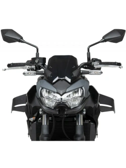 Boczne spoilery dociskowe Puig D12 Kawasaki Z650 (20-) czarne matowe