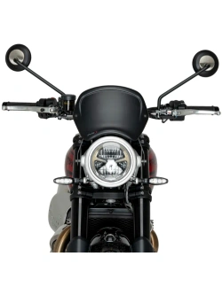 Owiewka motocyklowa Puig Retro Triumph Scrambler 1200X (24-) czarna matowa
