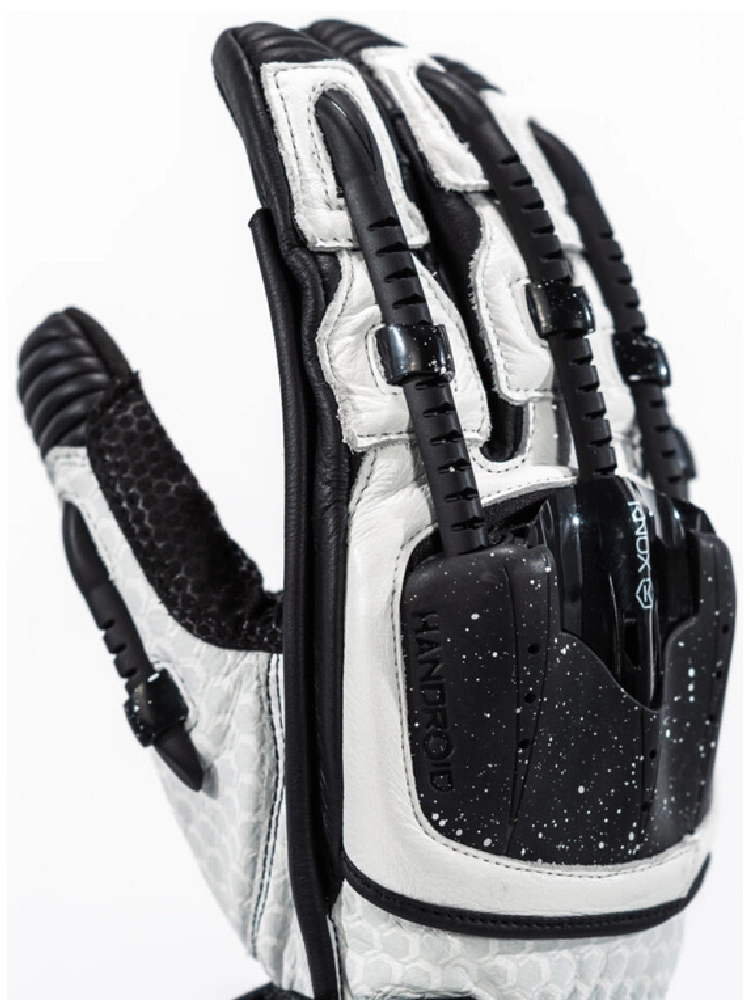 Rękawice motocyklowe Knox Handroid MK5 czarno-białe
