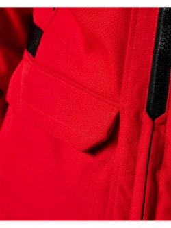 Kurtka motocyklowa damska tekstylna REV’IT! Convergent H2O czerwono-czarna