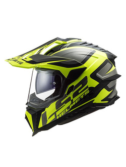 Kask integralny LS2 MX701 Explorer HPFC Alter matowy żółto-czarny