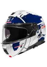 Kask szczękowy Schuberth C5 Globe niebieski