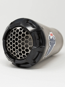 Tłumik Slip-On Termignoni GP2R - RHT tytan + rura łącząca do Yamaha YZF R3 / MT03 (15-20)