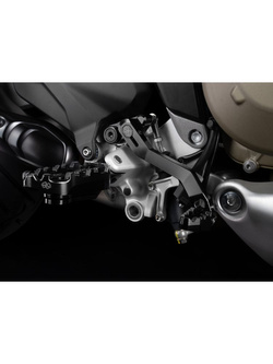 Podnóżki GILLES Tech-X Enduro UF-35 Ducati Multistrada 1200 (10-14)/ Multistrada 1260/ S (18-20) czarne