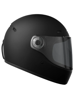 Kask integralny John Doe One Frozen czarny matowy