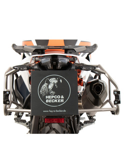 Stelaż kufrów bocznych Hepco&Becker Cutout Xplorer 40/37 KTM 890 Adventure / R / Rally (23-) stal nierdzewna