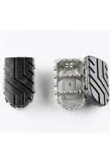 Podnóżki motocyklowe ION SW-Motech Kawasaki Versys 1100/ SE (25-) srebrne