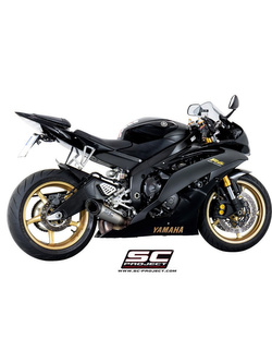 Tłumik SC-Project S1 Titanium + Carbon (Slip on) - Yamaha YZF R6 [06-16]