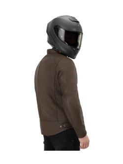 Kurtka motocyklowa skórzana Shima Hunter 3.0 brązowa