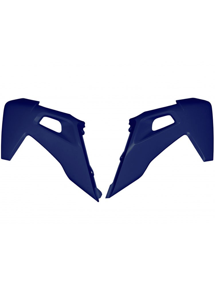 Osłony chłodnicy UFO do Husqvarna TC 125/250 (19-22), TE 150 (20-), TE-TX 250/300 (20-), FC 250/350/450 (19-22), FE 250/350/450/501 (20-) niebieskie