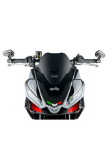 Szyba motocyklowa WRS Sport Aprilia Tuono 660 (21-) / V4 (21-24) czarna matowa