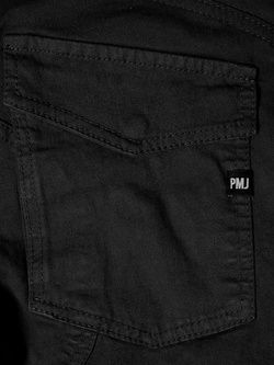 Jeansy motocyklowe PMJ Santiago czarne